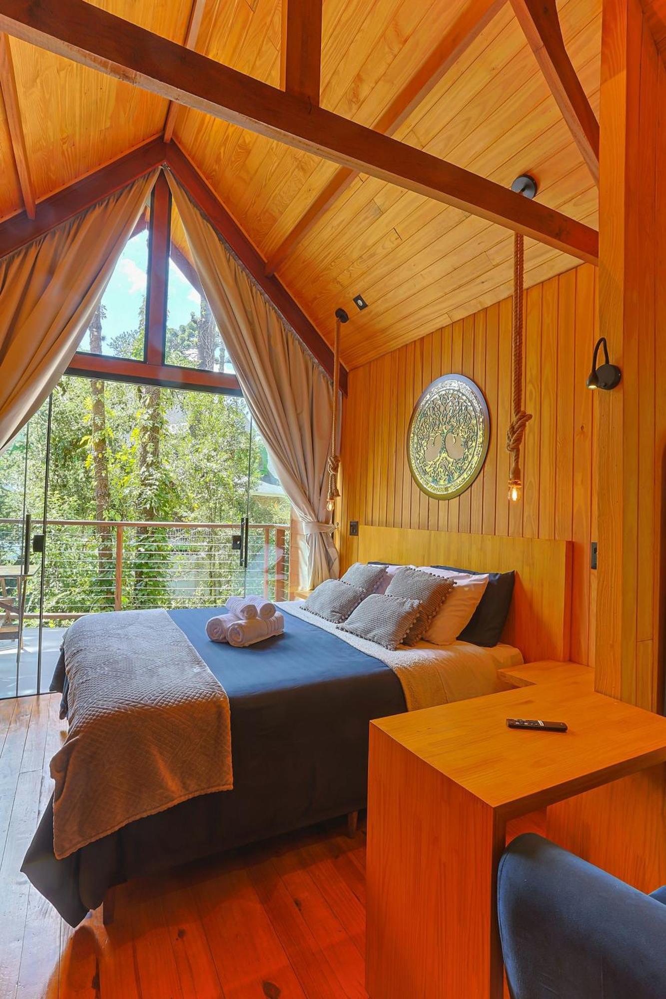 Cabana Suspensa Na Natureza - Regiao Turistica Campos do Jordão Εξωτερικό φωτογραφία